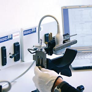 Beginning of ultrasonic probe repair
