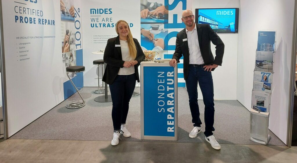 Trade fair stand MIDES, medical technology trade fairs and congresses